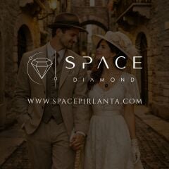 Pırlanta Yakut Taşlı ' Verona'nın Kalbi ' Tasarım Altın Kolye