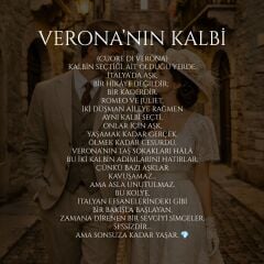 Pırlanta Yakut Taşlı ' Verona'nın Kalbi ' Tasarım Gümüş Kolye