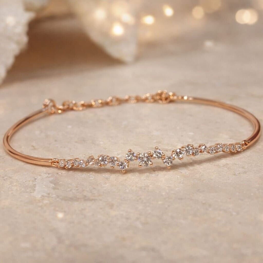 0.40 ct Pırlanta Infinity Bileklik