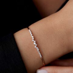 0.41 ct Pırlanta Queen Bileklik