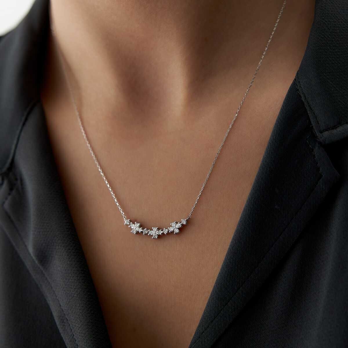 0.42 Ct Pırlanta Sea Kolye