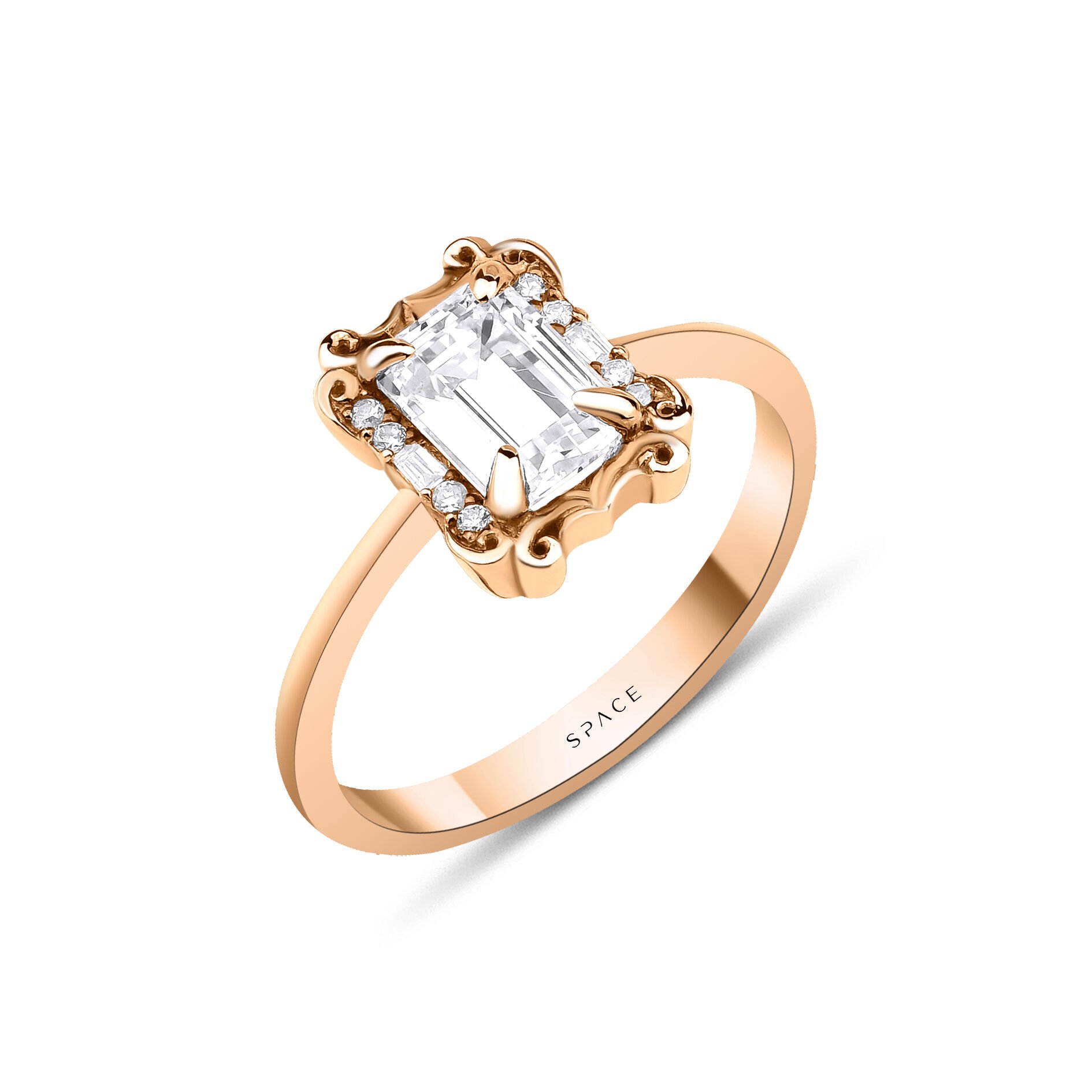 1.87 ct Violet W OCT Pırlanta Yüzük