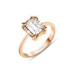 1.87 ct Violet W OCT Pırlanta Yüzük