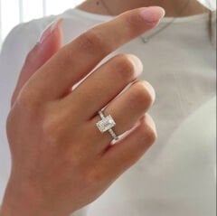 LAB'ON 2.12 ct Emerald Kesim Lab Diamond