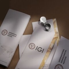 LAB'ON 2.12 ct Emerald Kesim Lab Diamond