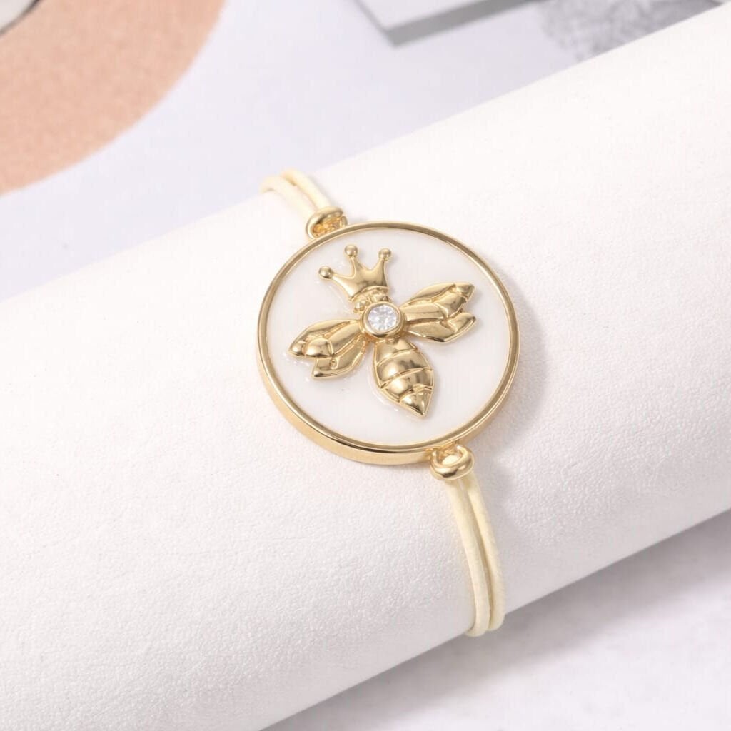 Özel Tasarım Kokulu Queen Bee Pırlanta Bileklik