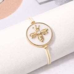 Özel Tasarım Kokulu Queen Bee Pırlanta Bileklik