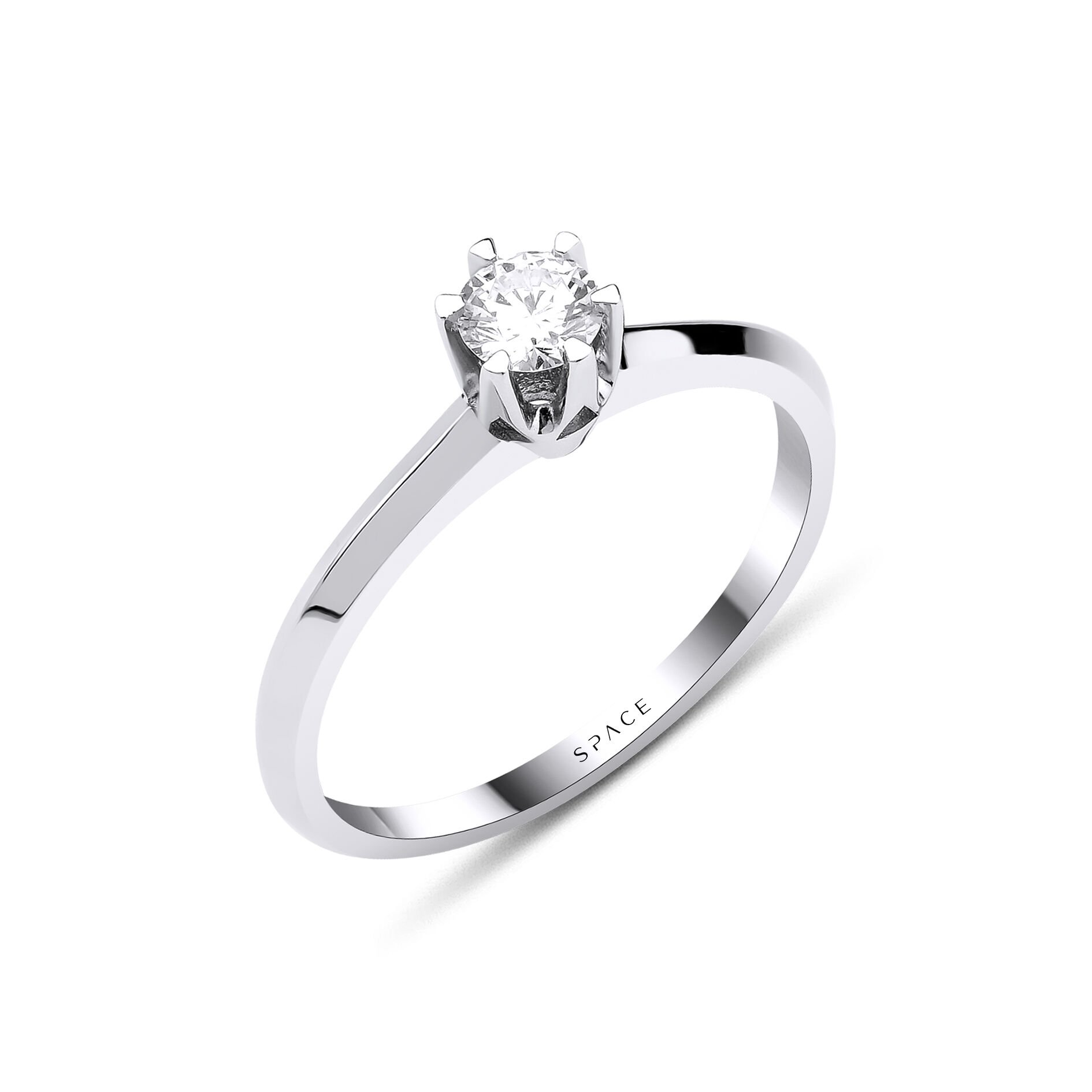 0.24 ct Tektaş Pırlanta Yüzük