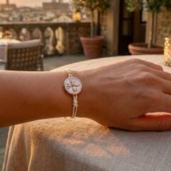 14 Ayar Özel Tasarım Kokulu Queen Bee Pırlanta Bileklik