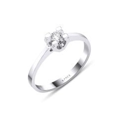 0.13 ct Tektaş Pırlanta Yüzük