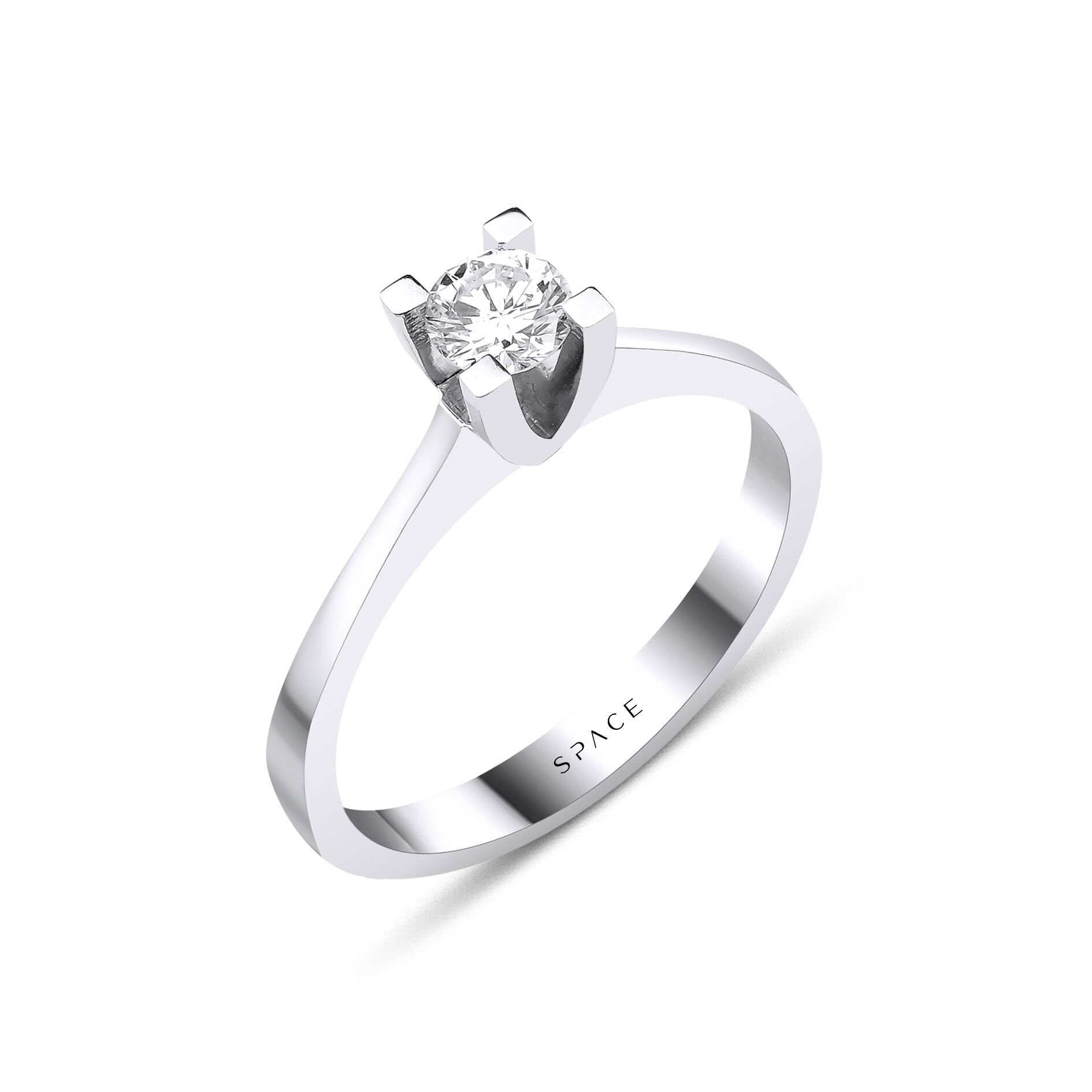 0.30 ct Tektaş Pırlanta Yüzük