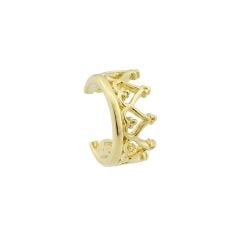 14 Ayar Altın Taç Kıkırdak Earcuff
