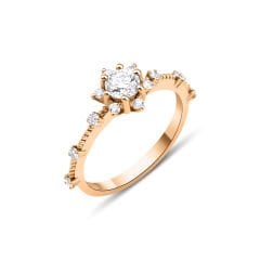 0.28 ct Tirinity Pırlanta Yüzük