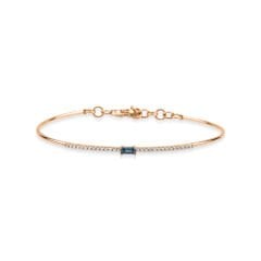 0.44 ct London Blue Topaz Choker