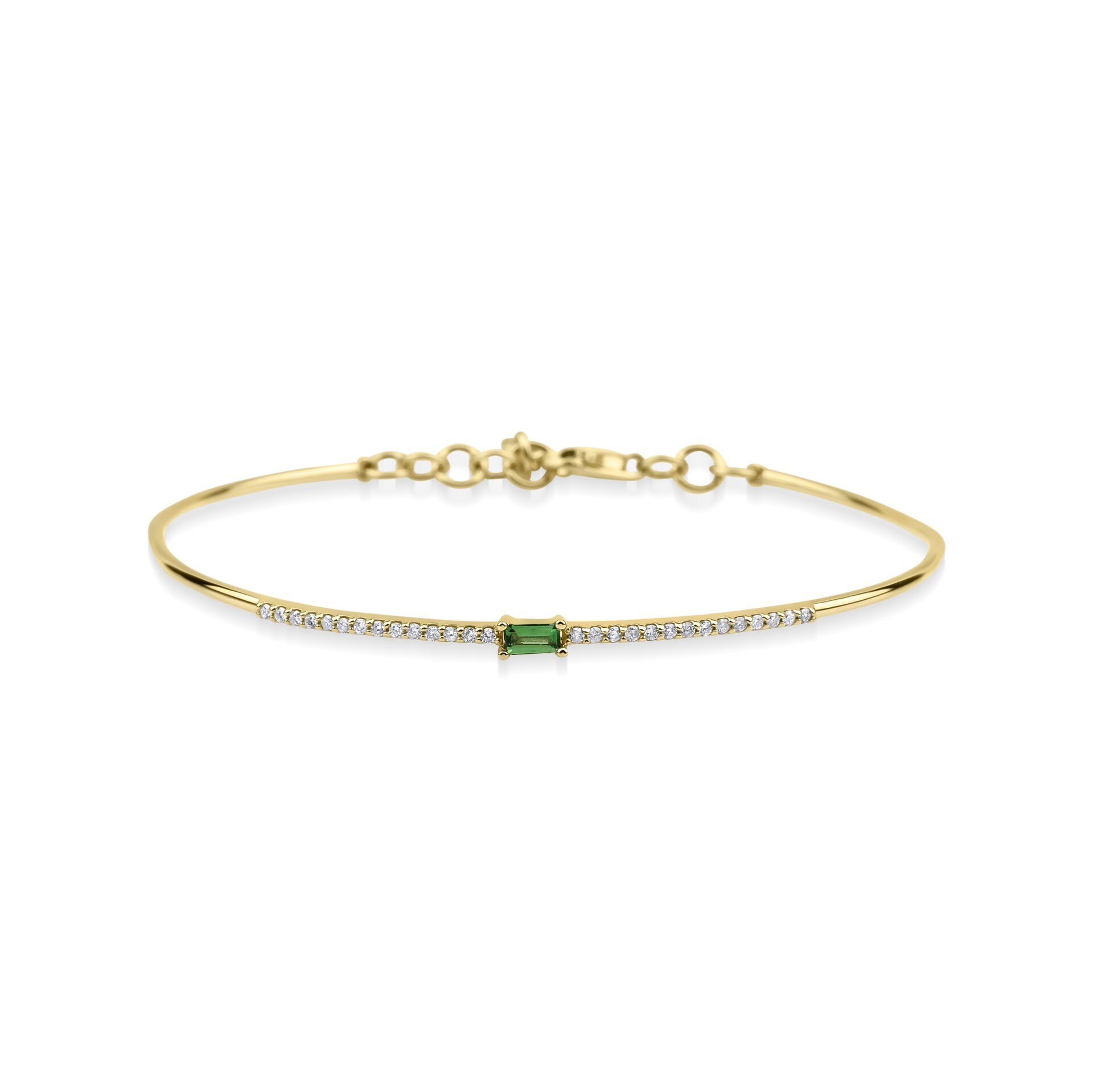 0.44 ct Rhodalite Choker Bileklik