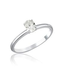 0.40 ct Oval Kesim Pırlanta Yüzük